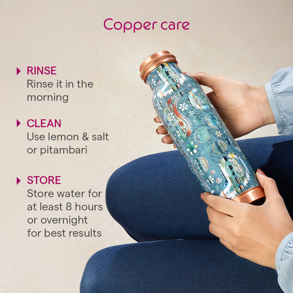 Thirtha-Vera Copper Bottle