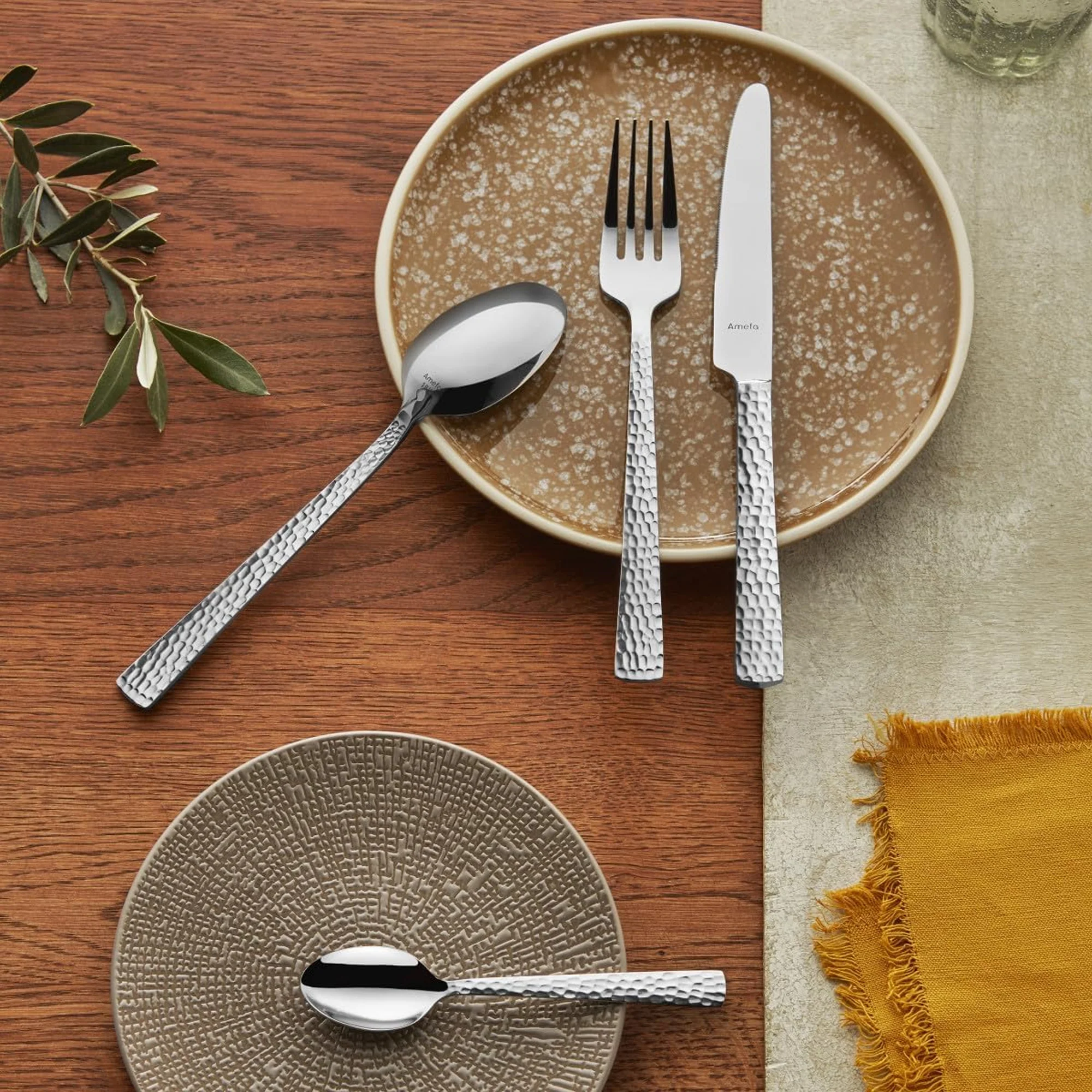 Amefa Trend 24 Piece Cutlery Set - Silver