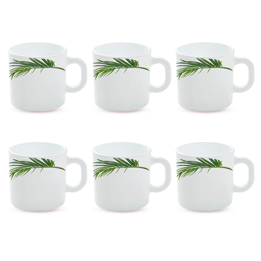 Crescent Mug Set, 180ml x 6