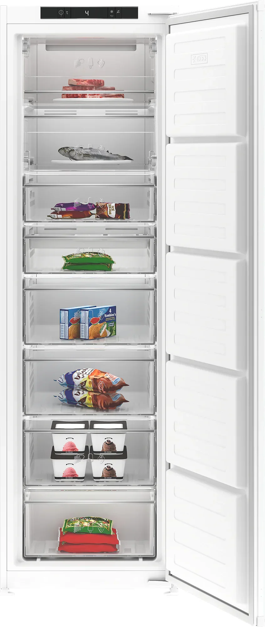 Blomberg Tall Integrated Frost Free Freezer | FNT4454I