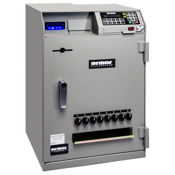Armor CS-7300 CacheSystem 7300 Series Time Delay Cash Dispensing Safe 96 Tubes