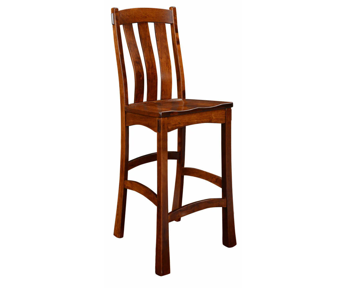 Amish Monarch Stationary Bar Chair