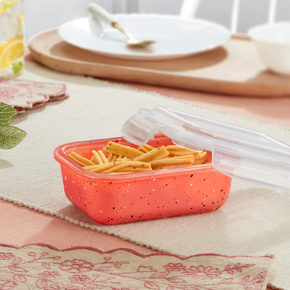 Colors Kube Pink Rectangle Klip N Store