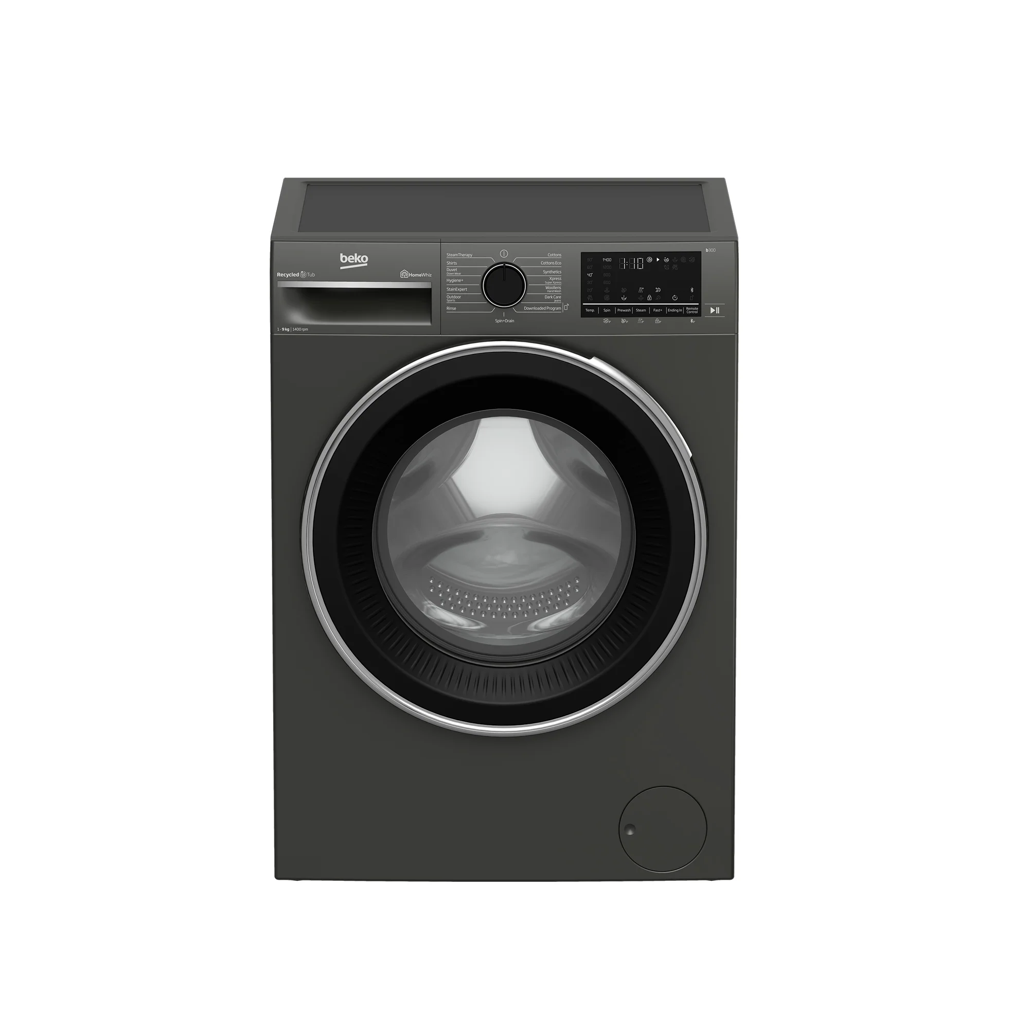 Beko 9kg Front Loader Manhattan Grey