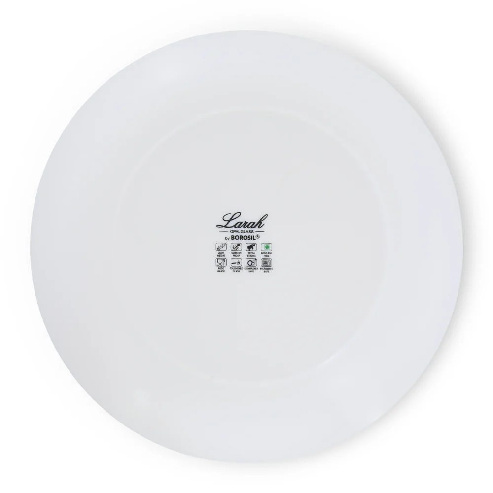 Larah by Borosil Garnet Dinner Set, 33 pc