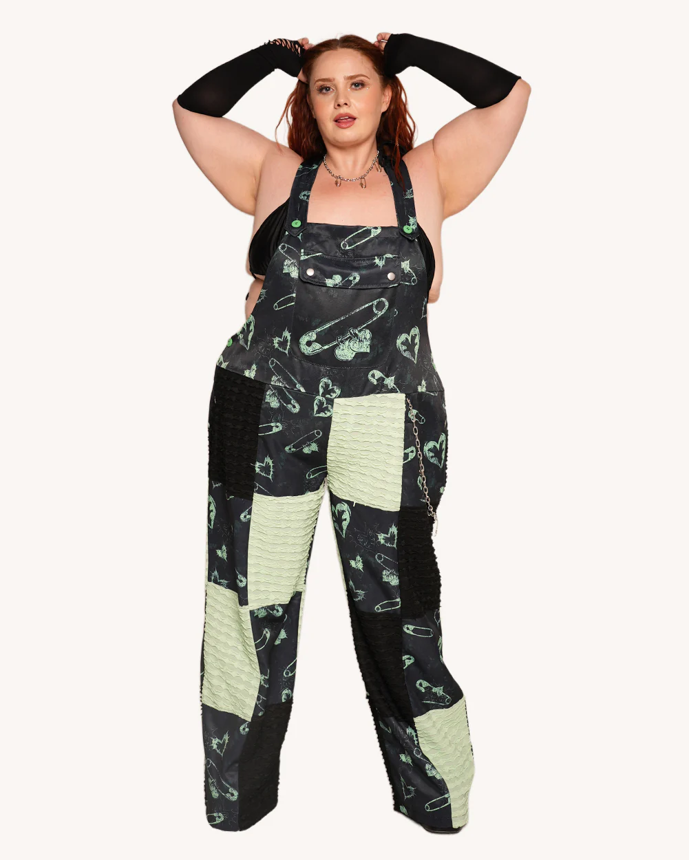 Sunflowerraver x iHR Get Bent Overalls