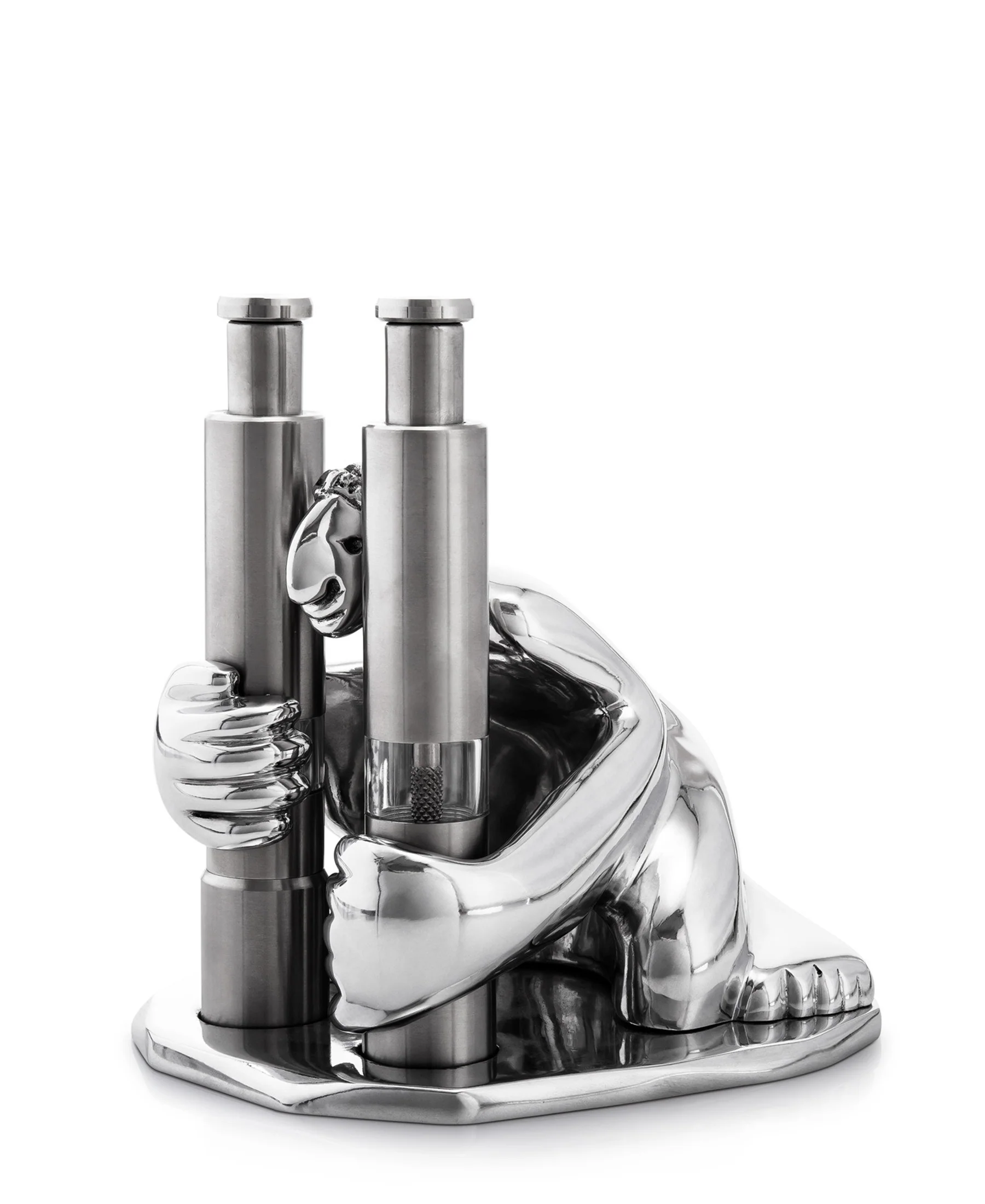 Carrol Boyes Salt & Pepper Set Daily Grind - Silver