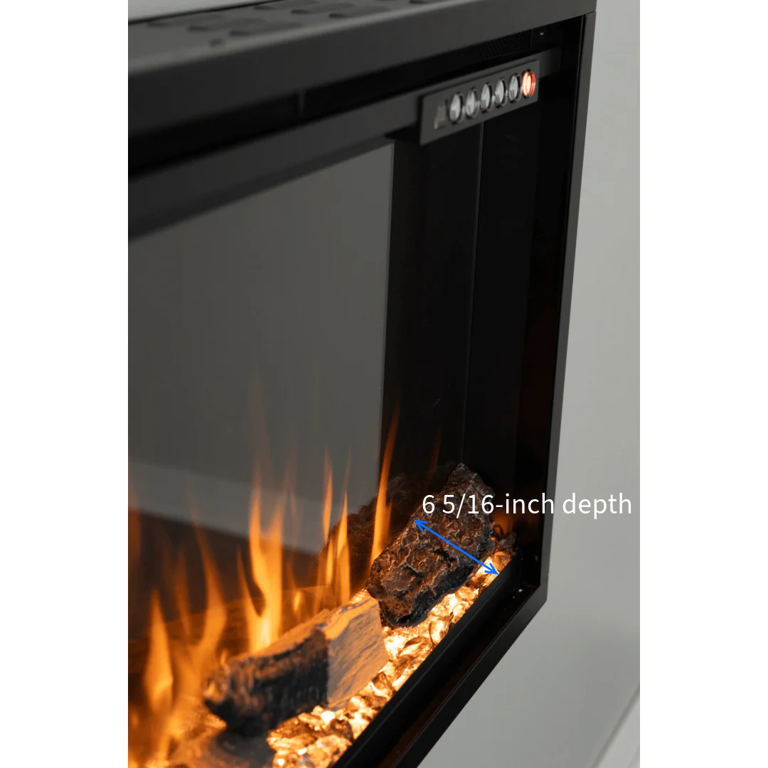 Sideline Elite Pro 100-inch Smart Electric Fireplace 80063