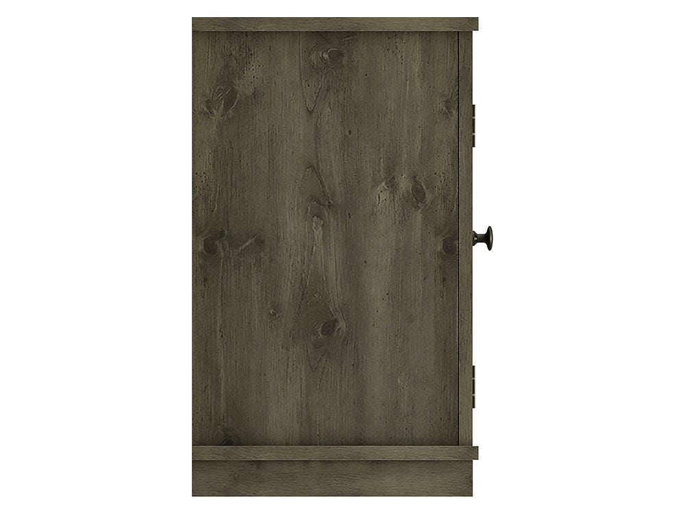 Willis Electric Fireplace Media Console in Spanish Gray