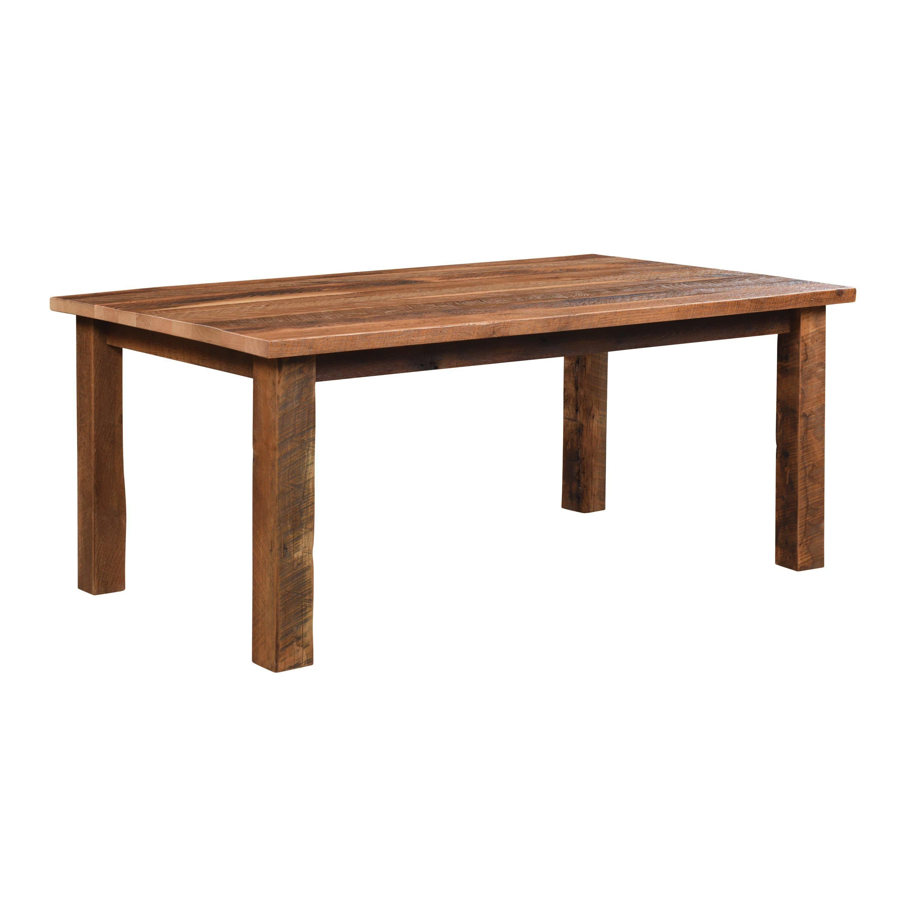 Amish Almanzo Leg Table - Quick Ship