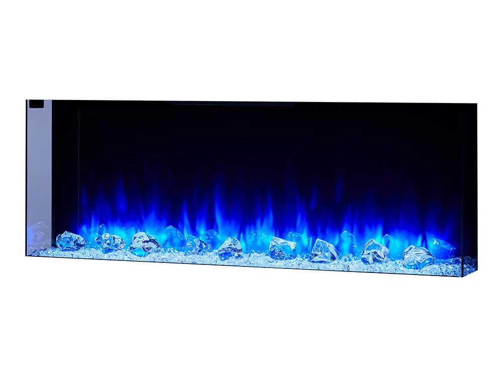 SimpliFire 43-in Scion Trinity Linear Electric Fireplace Package
