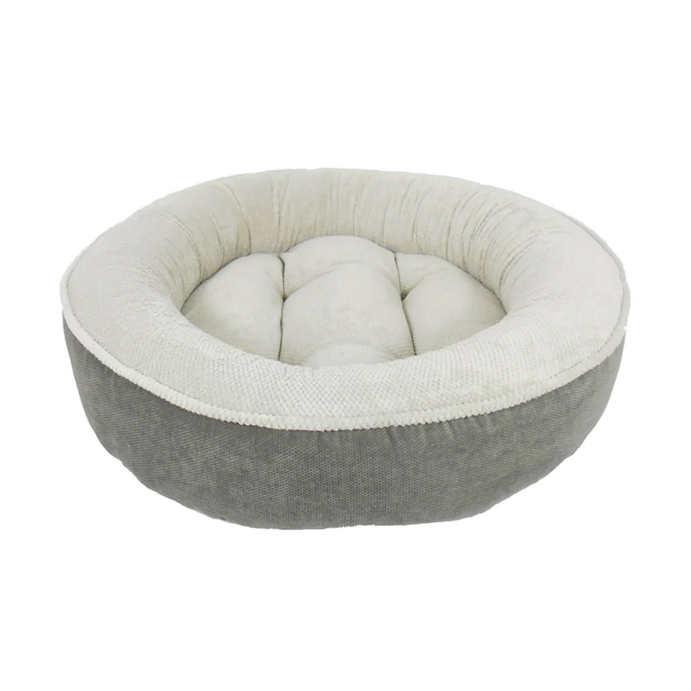 Rover Rest™ Maggie Donut Round Dog Bed Charcoal 35 X 35 X 10 Inch