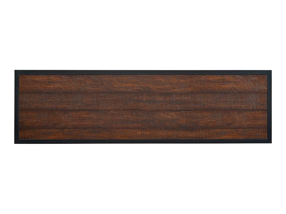 Matthew Media Console in Industrial Brown