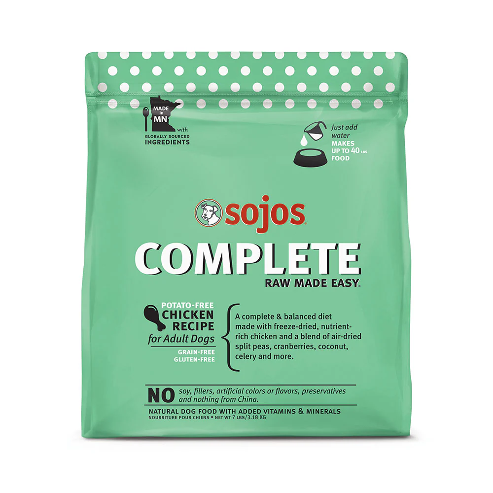 Sojos® Complete Grain Free Chicken Recipe Dog Food 7 Lbs