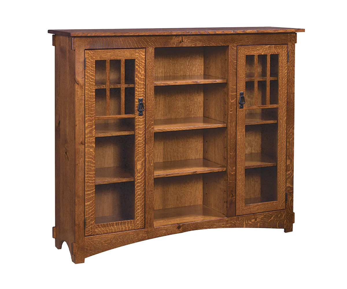 Amish Craftsman Mission Bookcase
