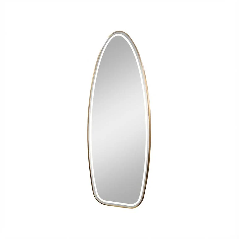 70 x 180cm LED Mirror Gold