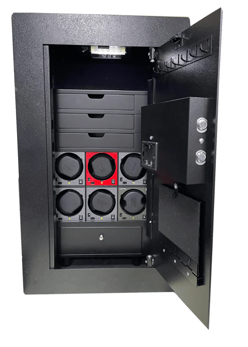 BlumSafe Professional Watch Winder Burglar & Fire Safe