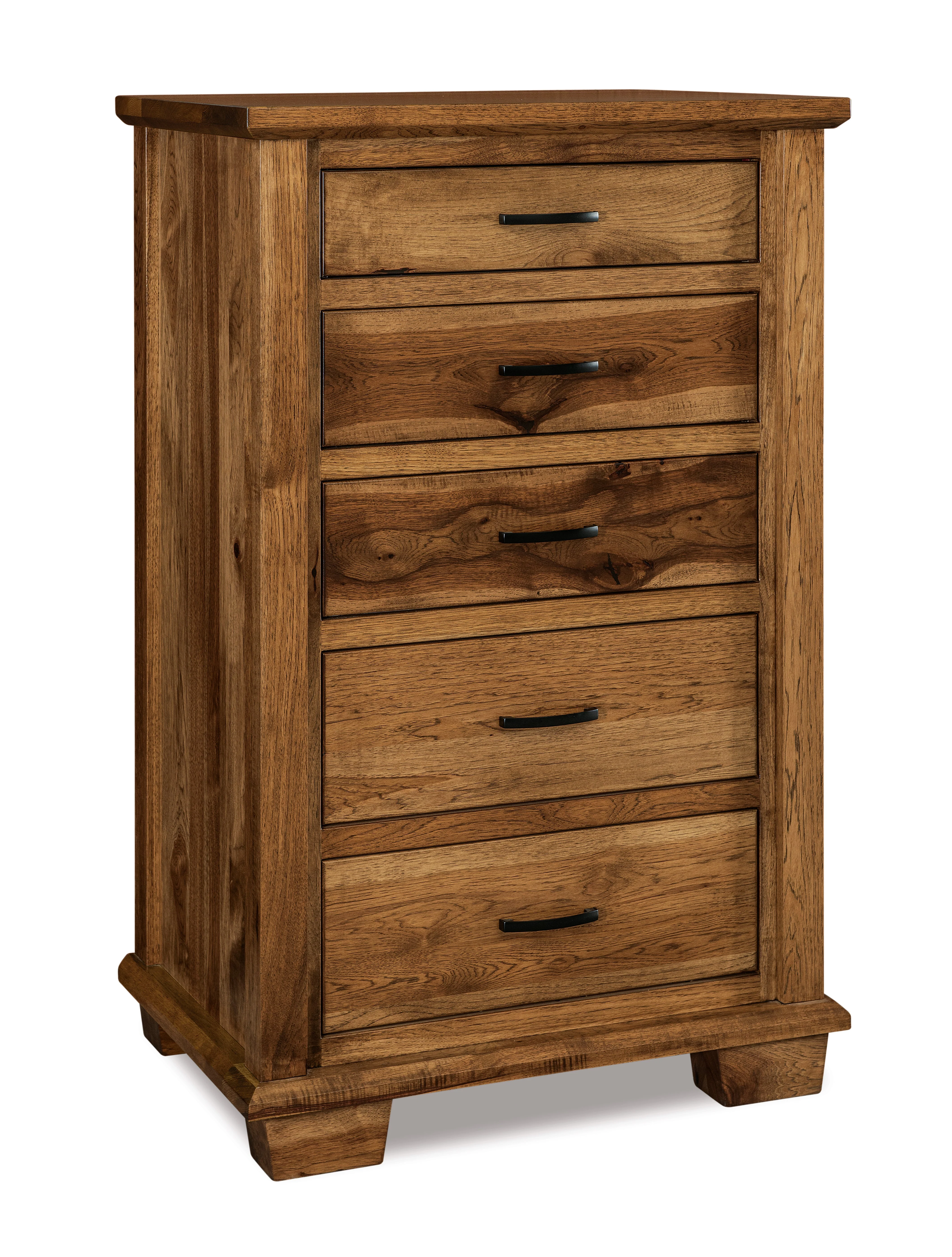 Amish Burlington Five Drawer Chest