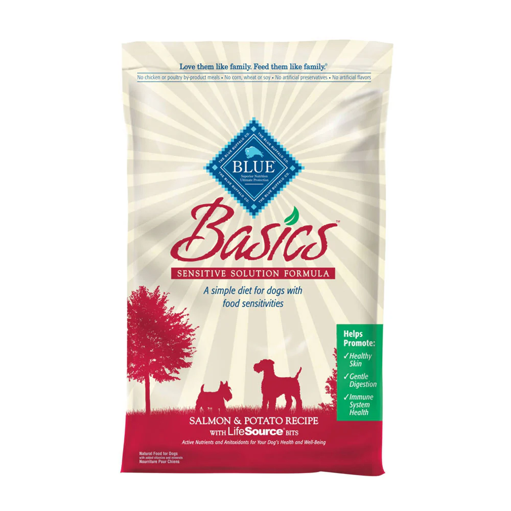 Blue Buffalo® Basics® Limited Ingredient Diet Grain Free Salmon & Potato Recipe Adult Dog Food 22 Lbs