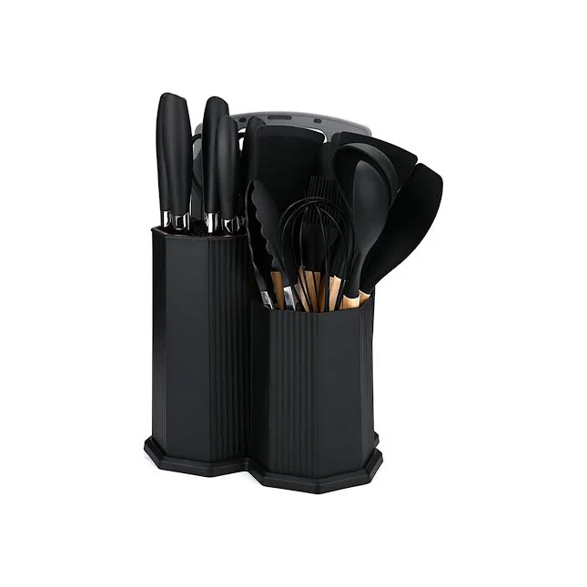 CH 19 Piece Cooking Utensils Set Black
