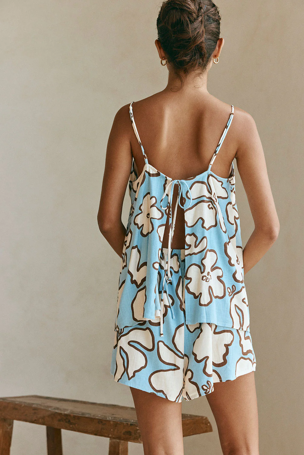 Cian Playsuit - Outline Floral