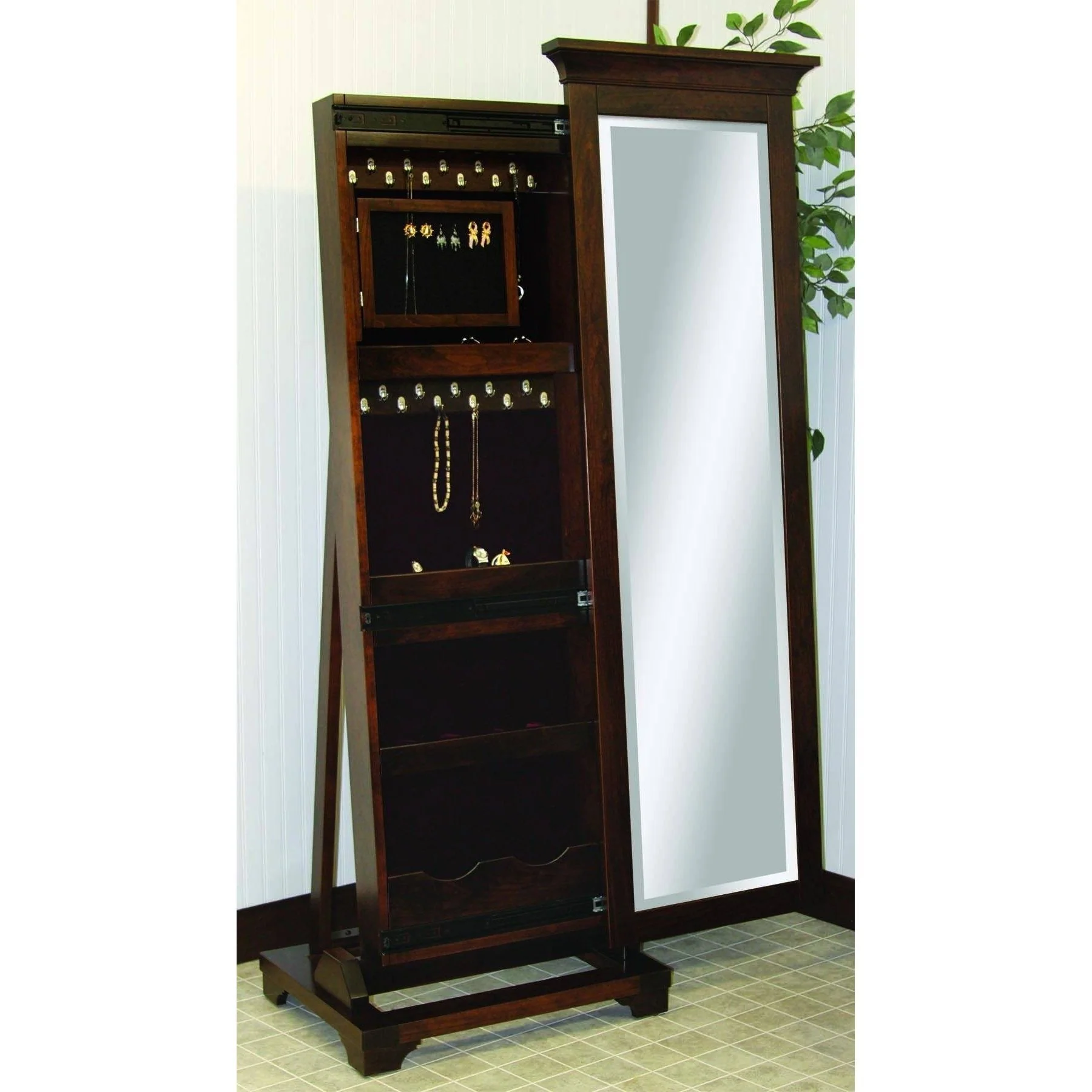 Amish Arlington Jewelry Leaner