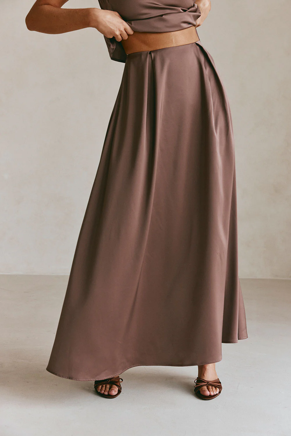 Hailey Skirt - Chocolate