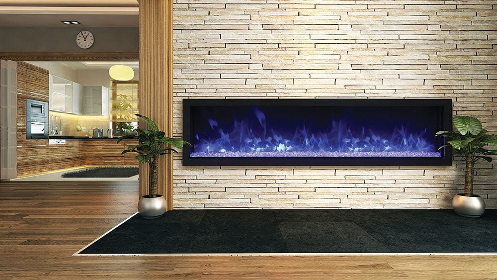 Remii 65-In Extra Slim Built-In Electric Fireplace
