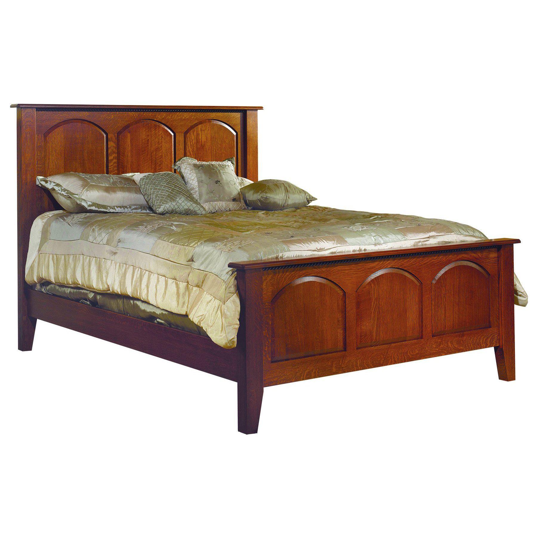 Amish Carlisle Shaker Bed