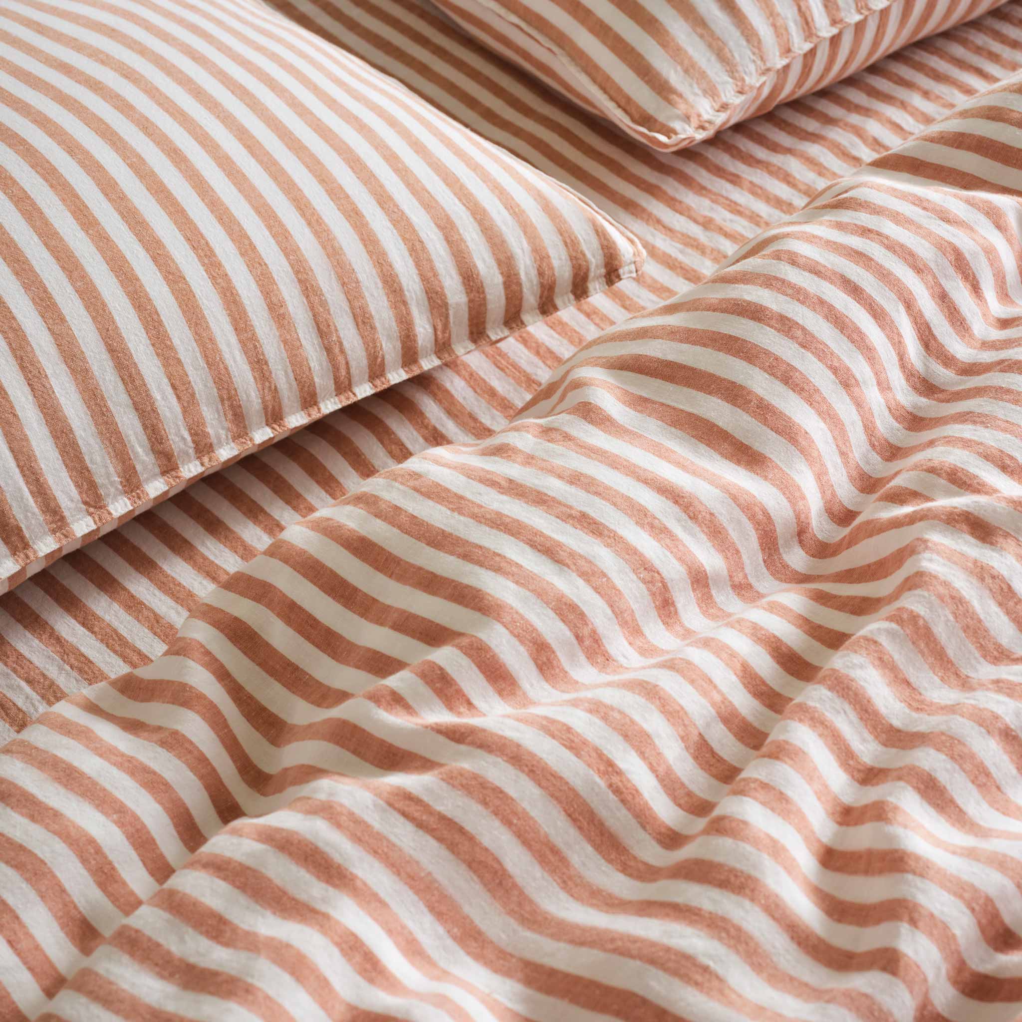 Washed European Linen Pillowcase Set