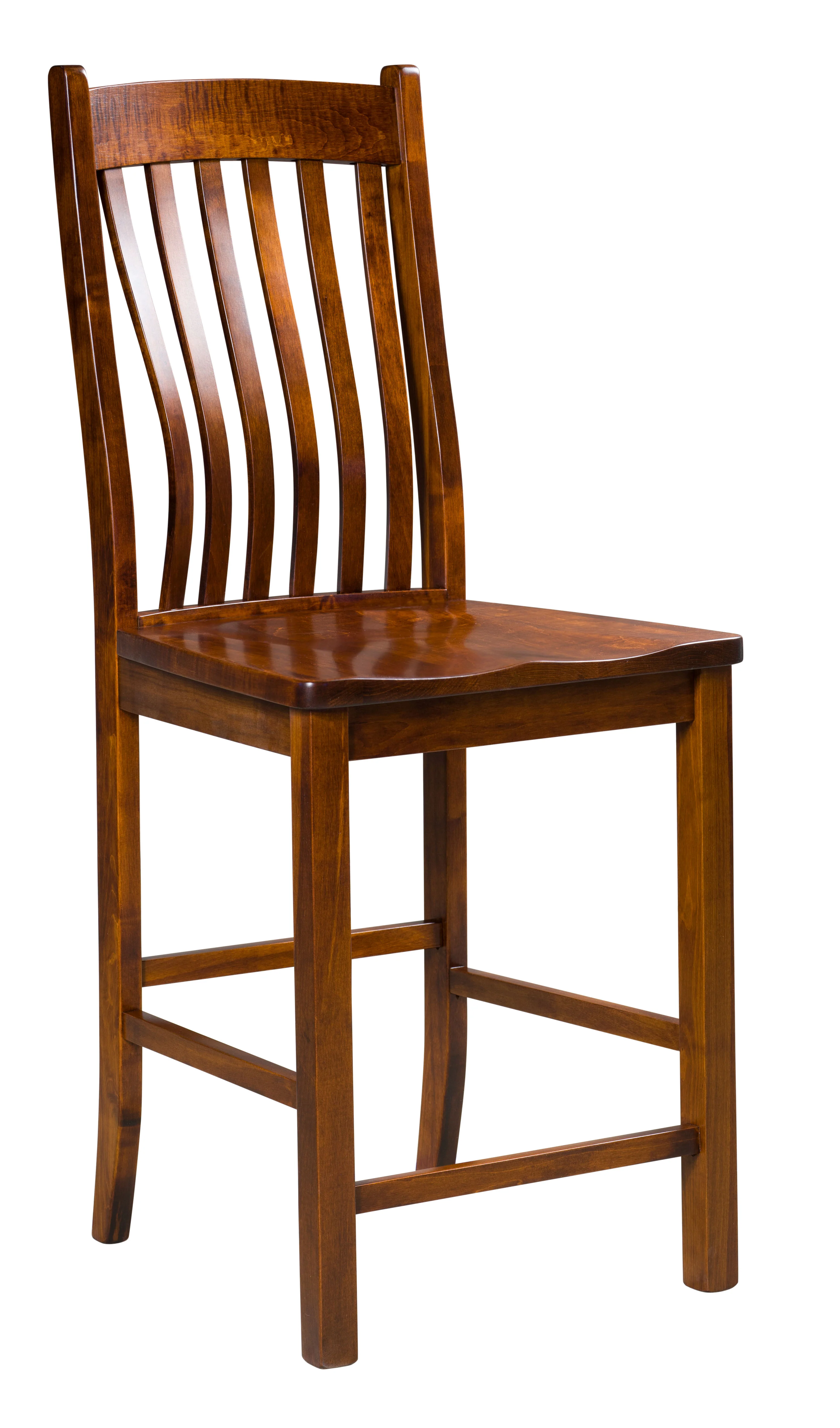 Amish Delilah Stationary Bar Chair