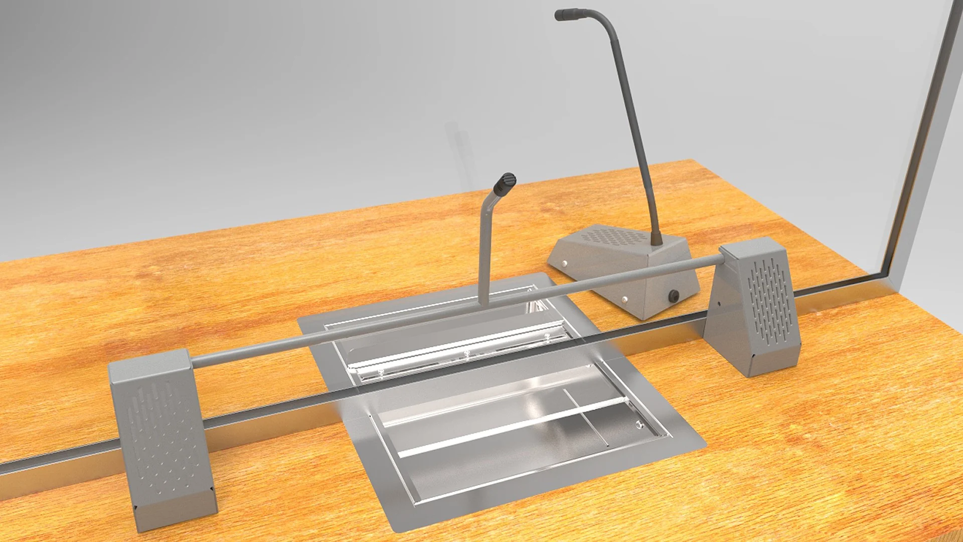 Contacta STS-K001 Bridge Bar Window Intercom System