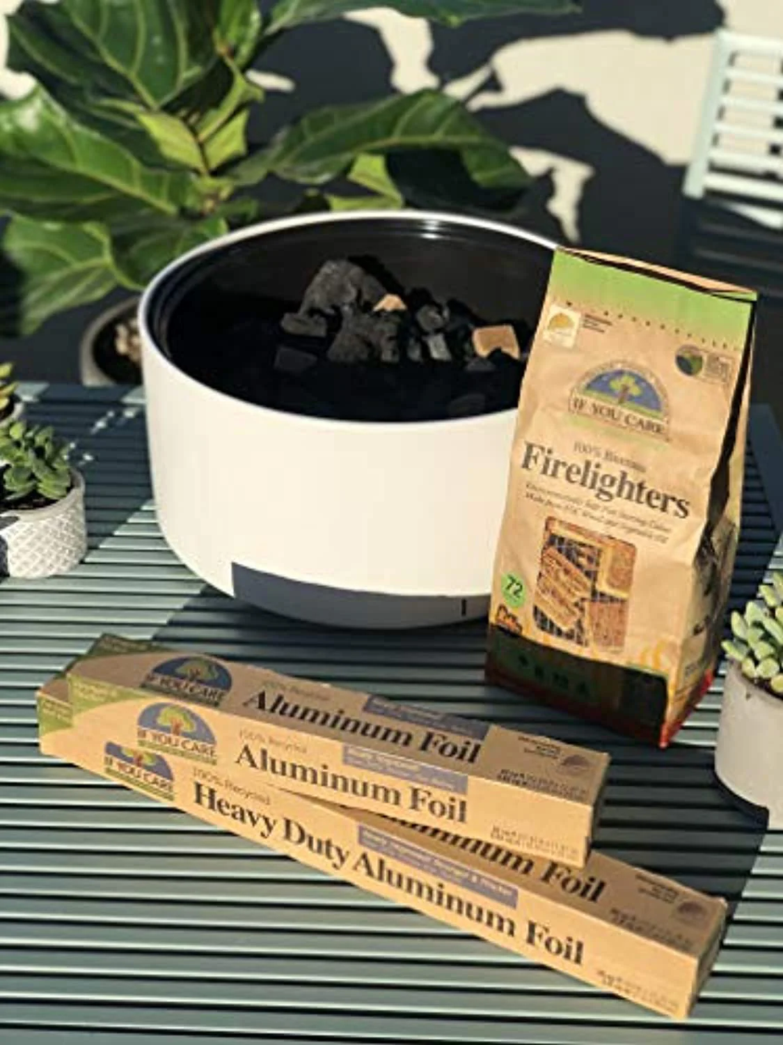 100% RECYCLABLE Heavy Duty Aluminum Foil, Heavy Duty – Bulk 12 Pack of 30 Sq. Ft. Rolls - 100% Recycled Tin Foil Kitchen Wrap for Pots, Pans, Baking, Grilling – 15.75” Wide