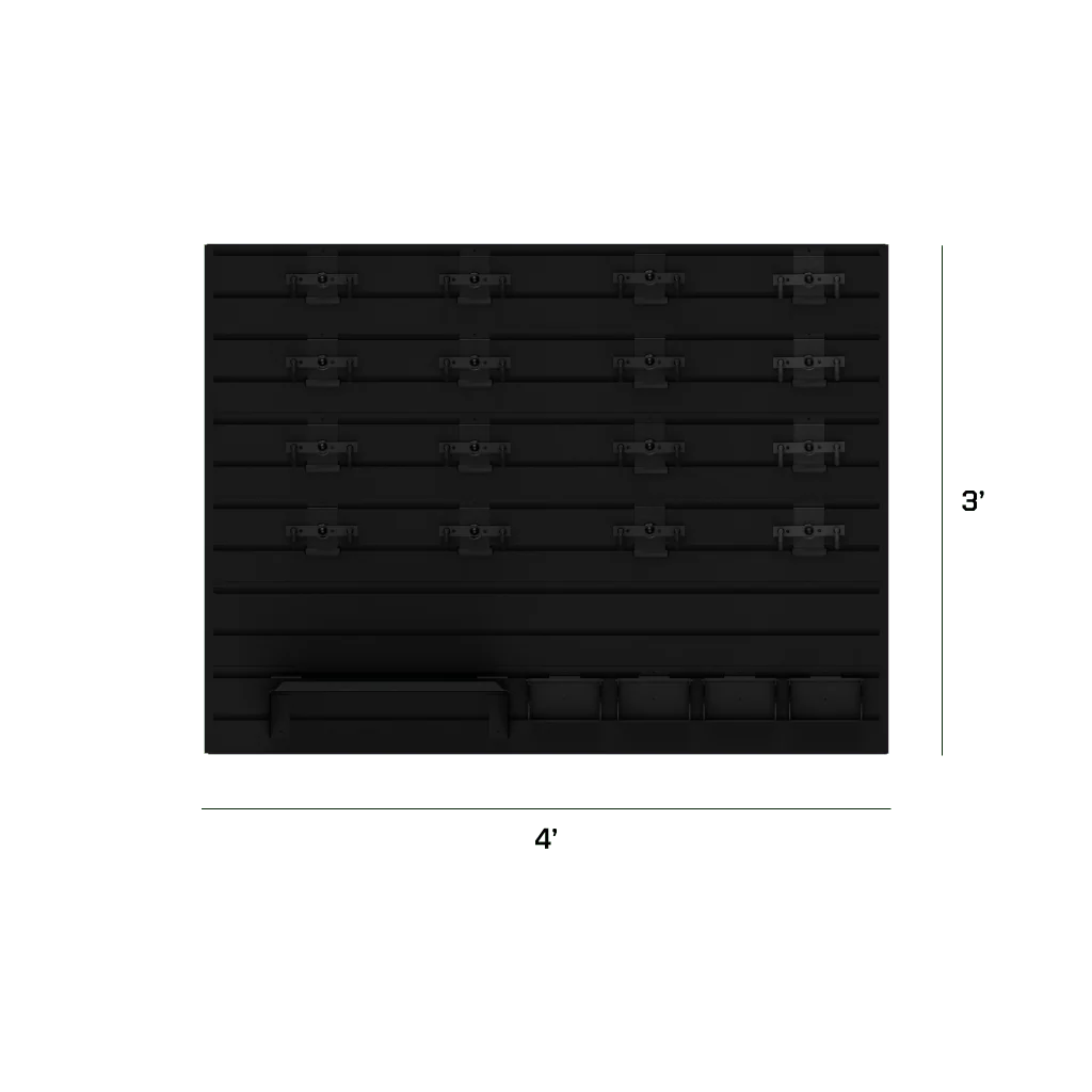 Hold Up Displays 16 Pistol Gun Wall Bundle HD109
