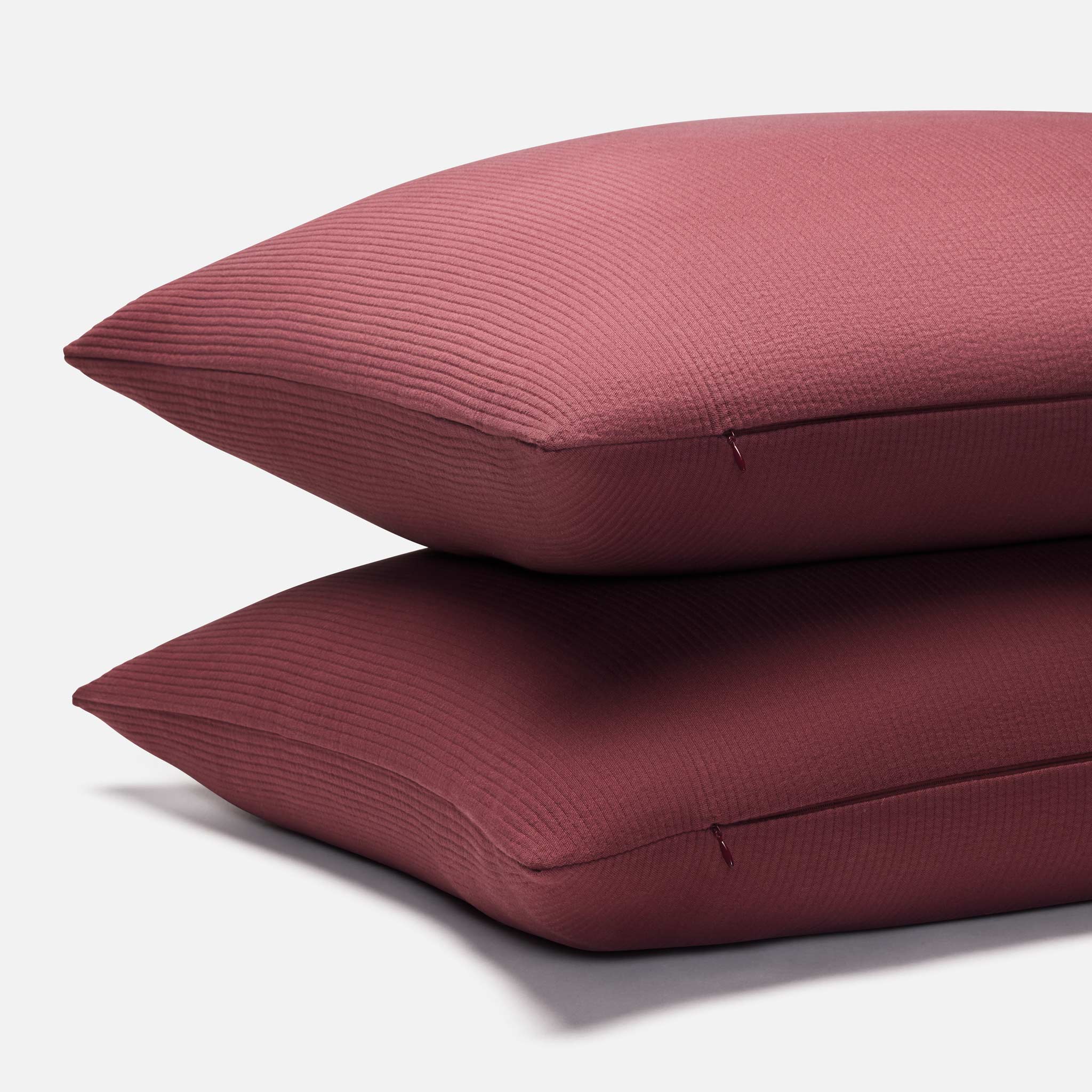 Ribbed Matelasse Sham Set