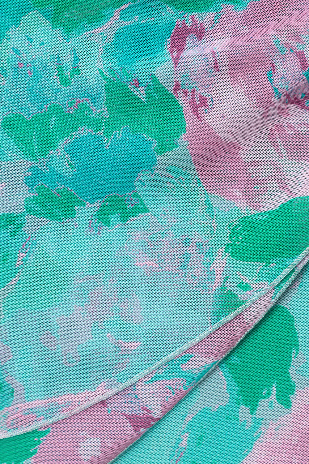 Gaia One Shoulder Dress - Water Lilies