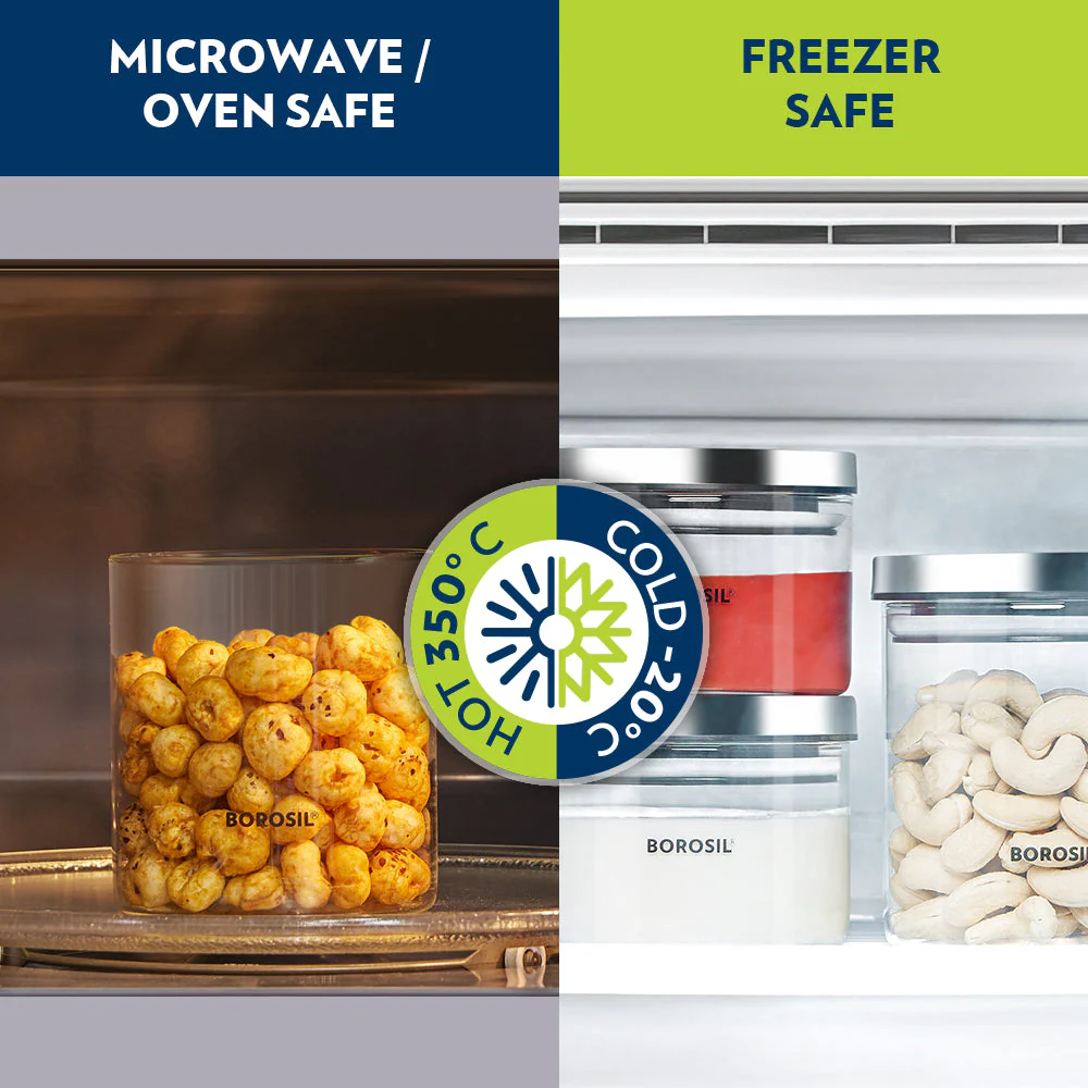 Classic Glass Jar Set with SS Lid