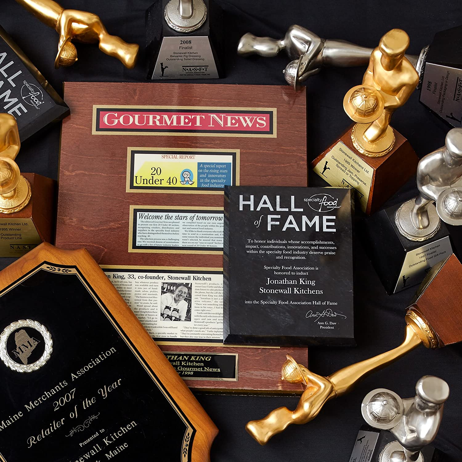 Wild Maine Blueberry Jam 12.5 Ounce, Pack of 4