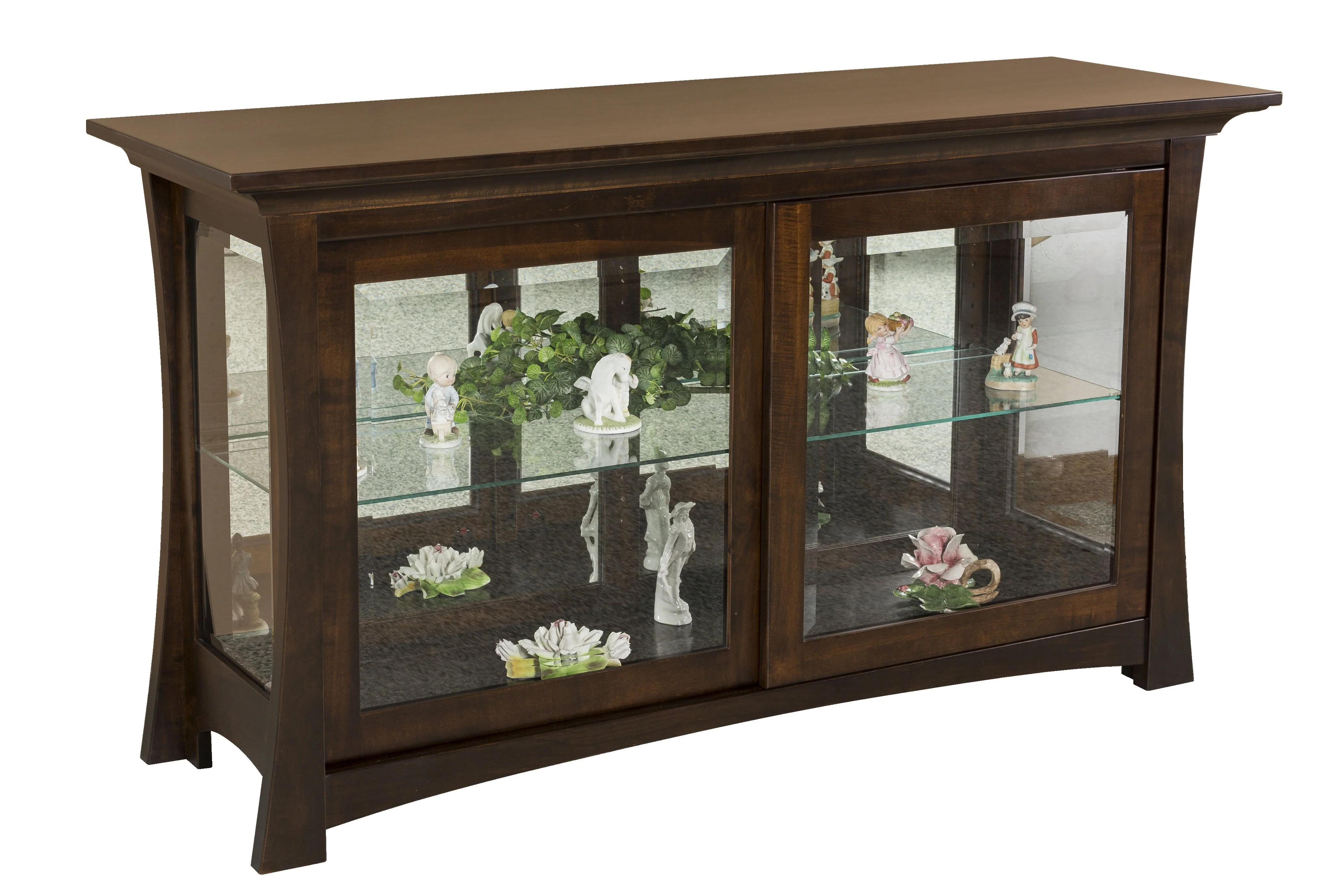 Amish Lexi Curio Cabinet
