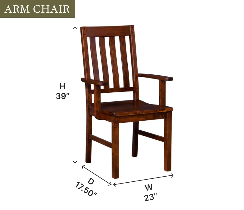 Amish Alberta Dining Chair