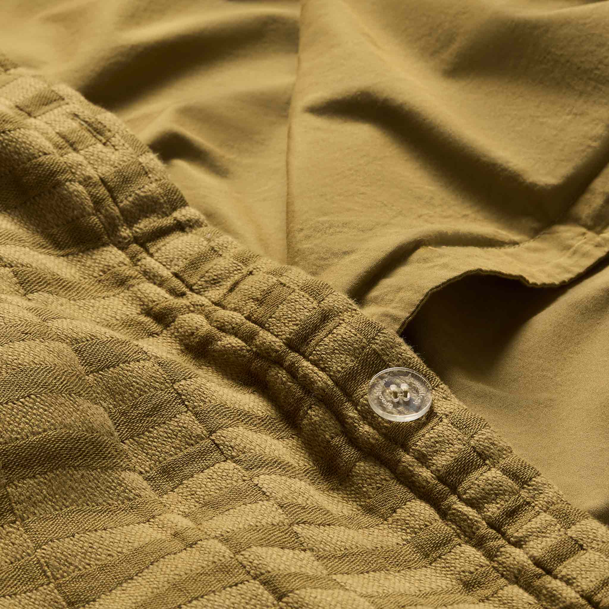 Woven Checkerboard Duvet Cover - Last Call