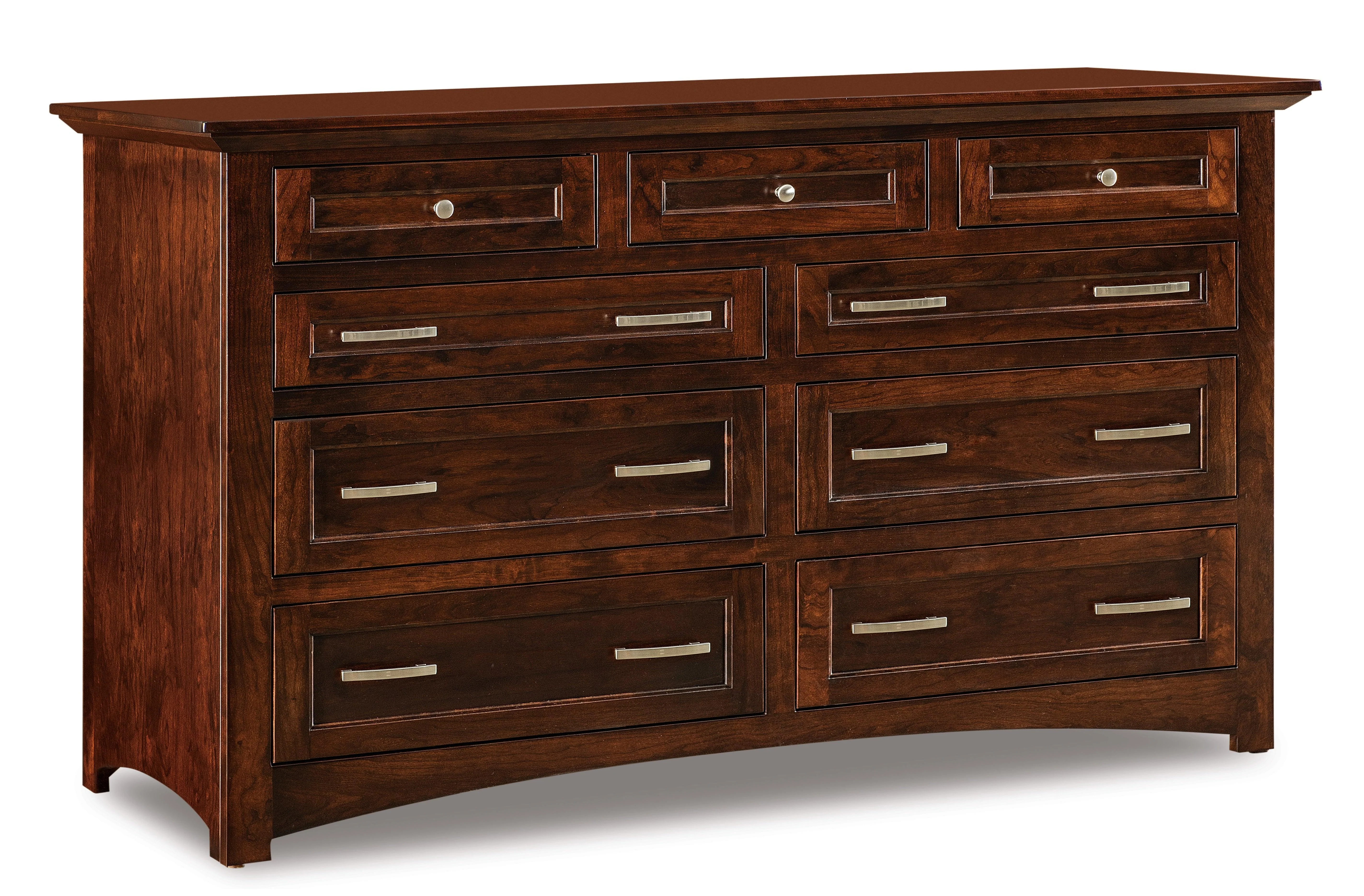 Amish Lincoln Nine Drawer Dresser