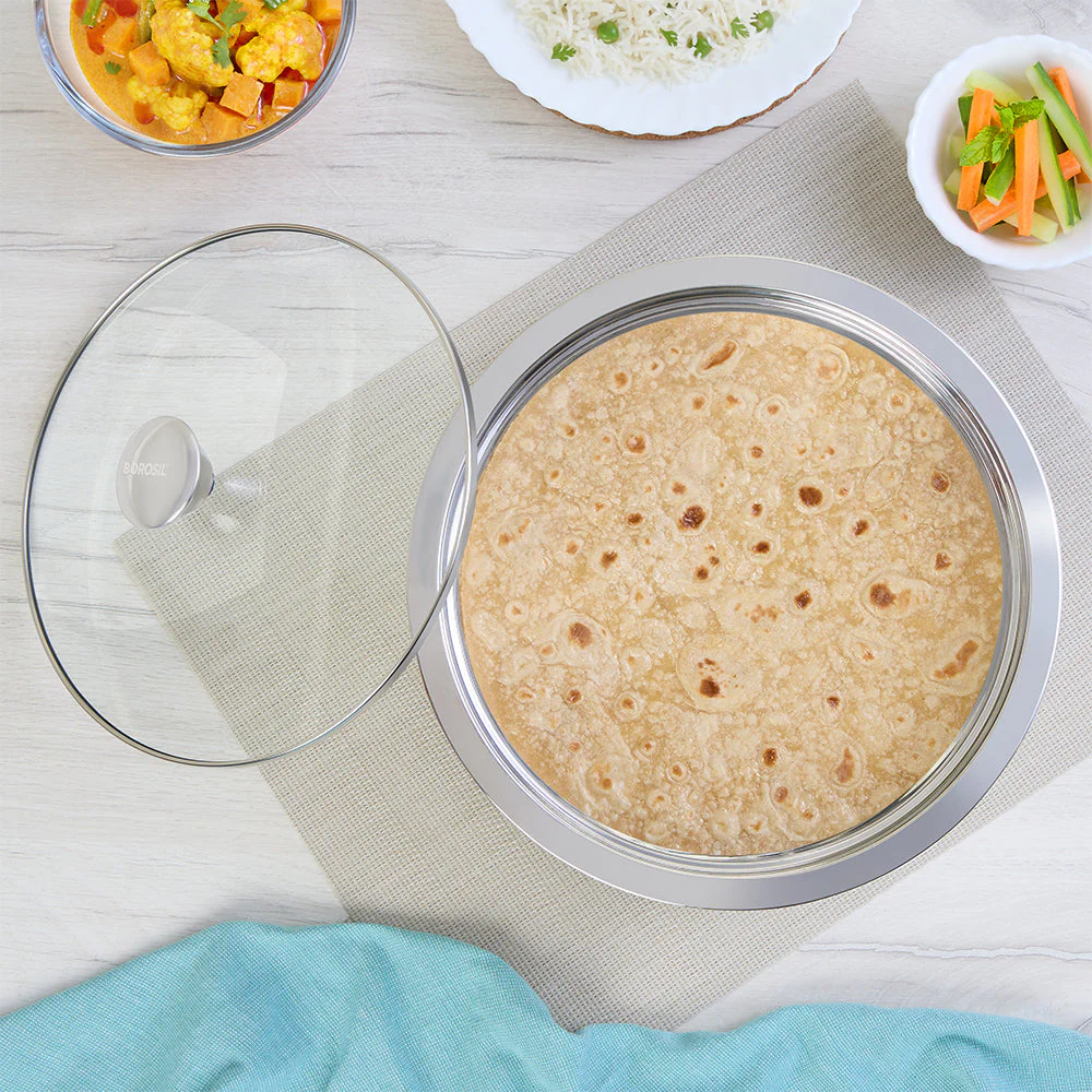 Borosil Servefresh Roti Server, 2.5L