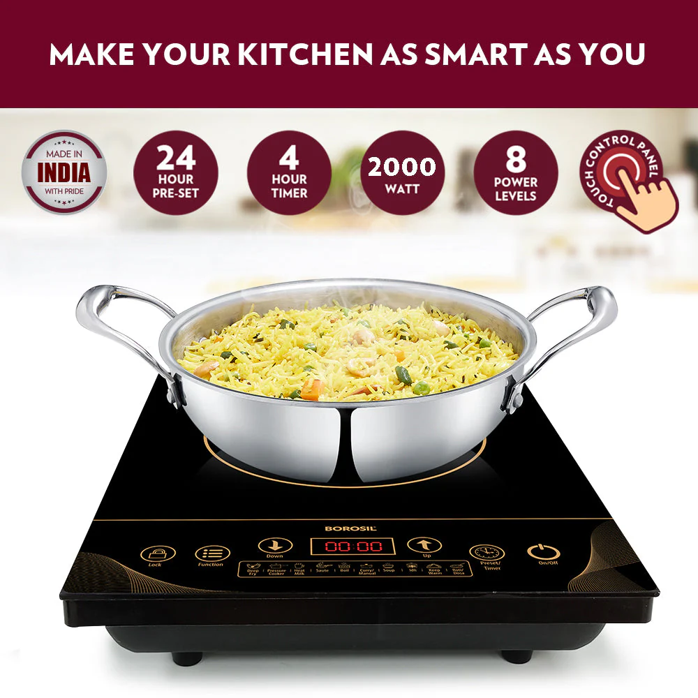 Borosil SmartKook Induction Cooktop TC14