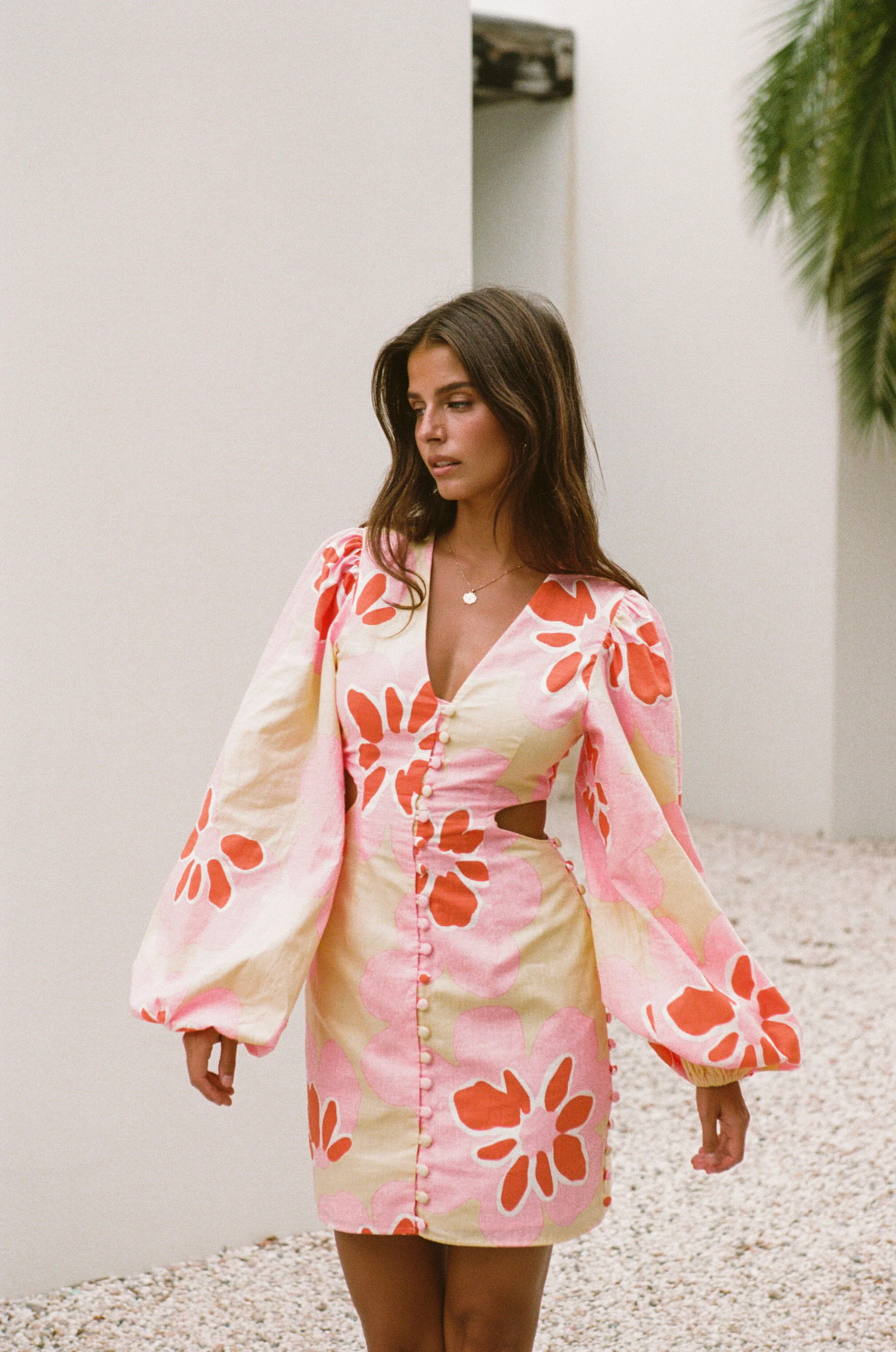 SAMPLE-Archel Cutout Dress