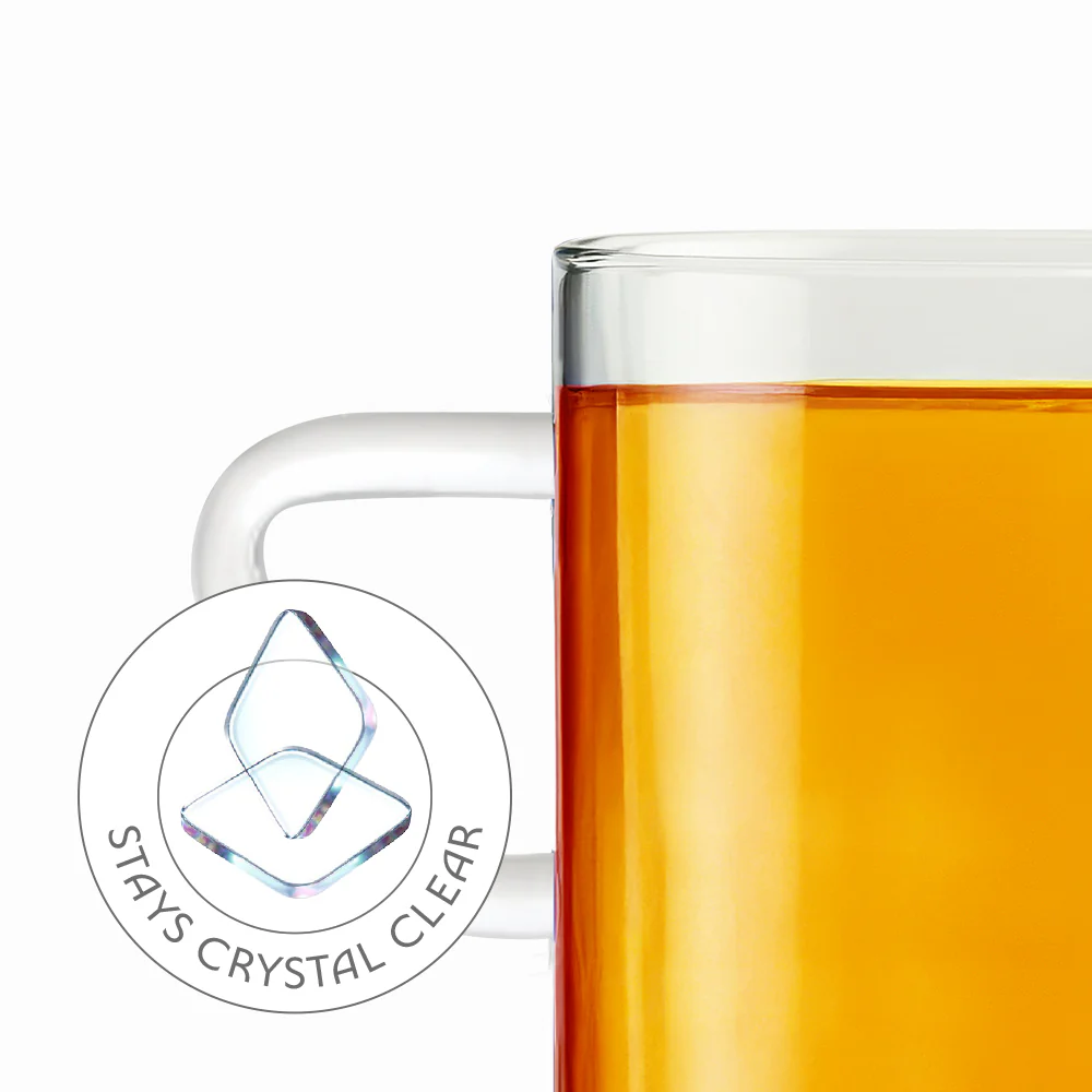 Borosil Vision Classic Mug Set, 190ml x 6