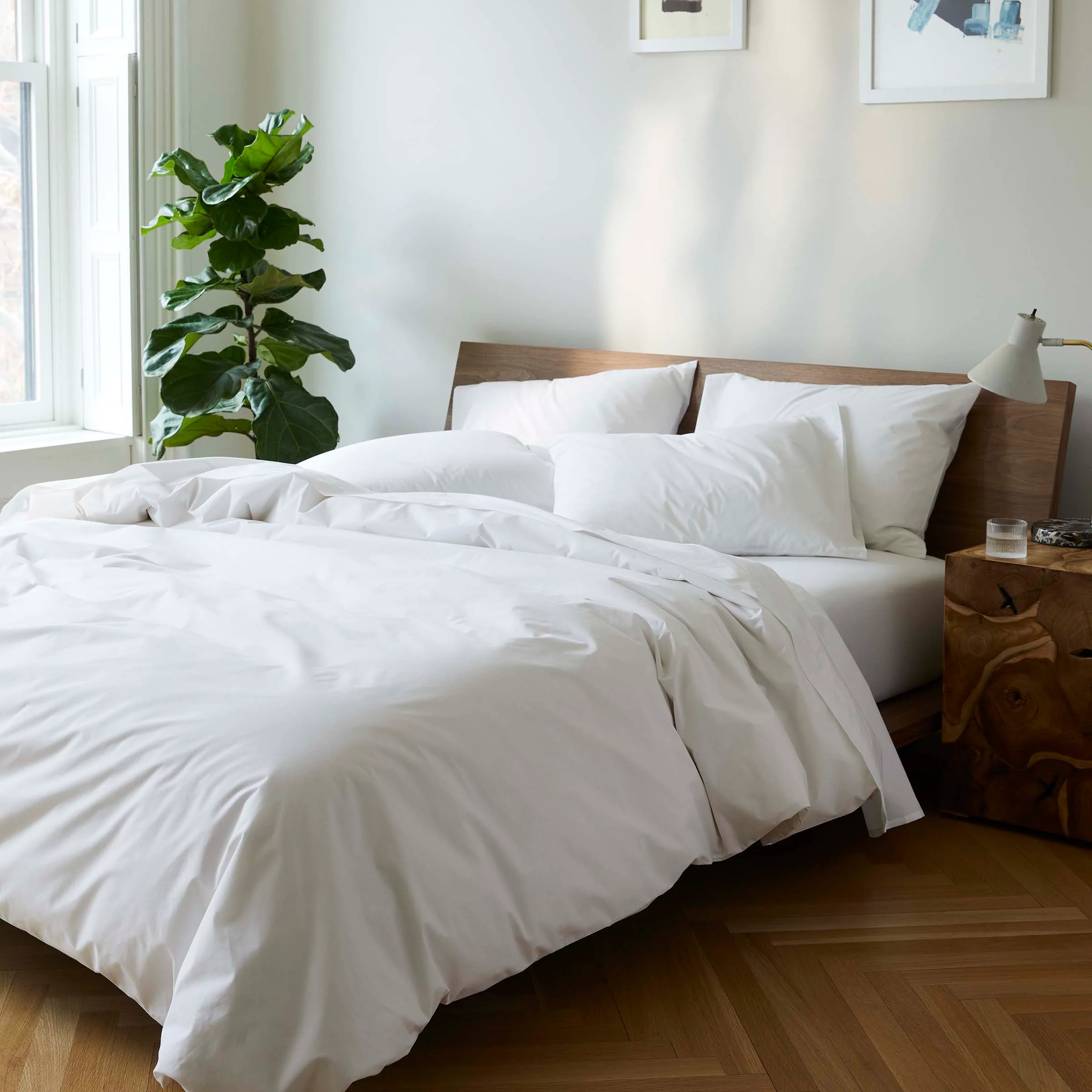 Classic Percale No Flat Sheet Set