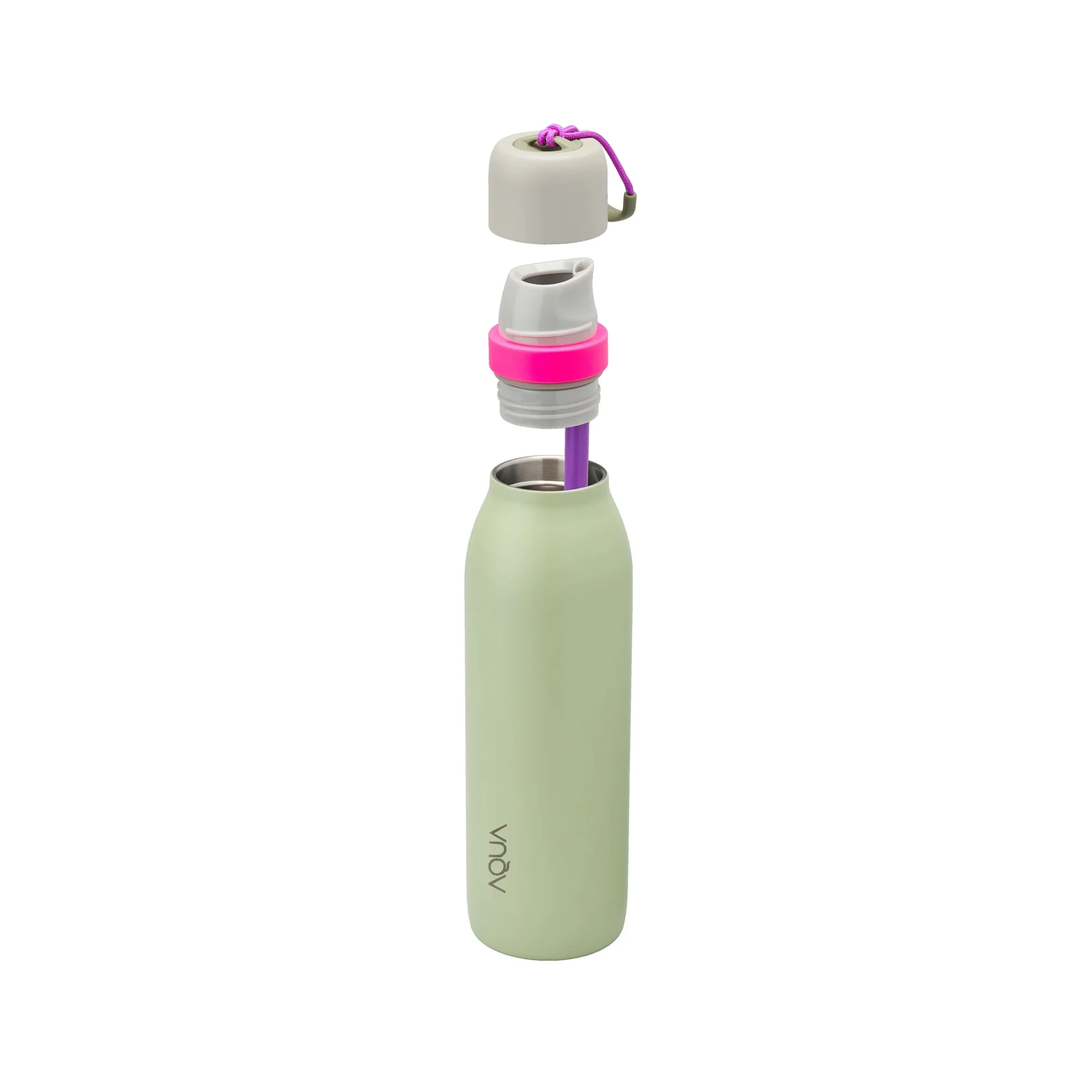 Aqua 710ml Twist Flask Neo Sage