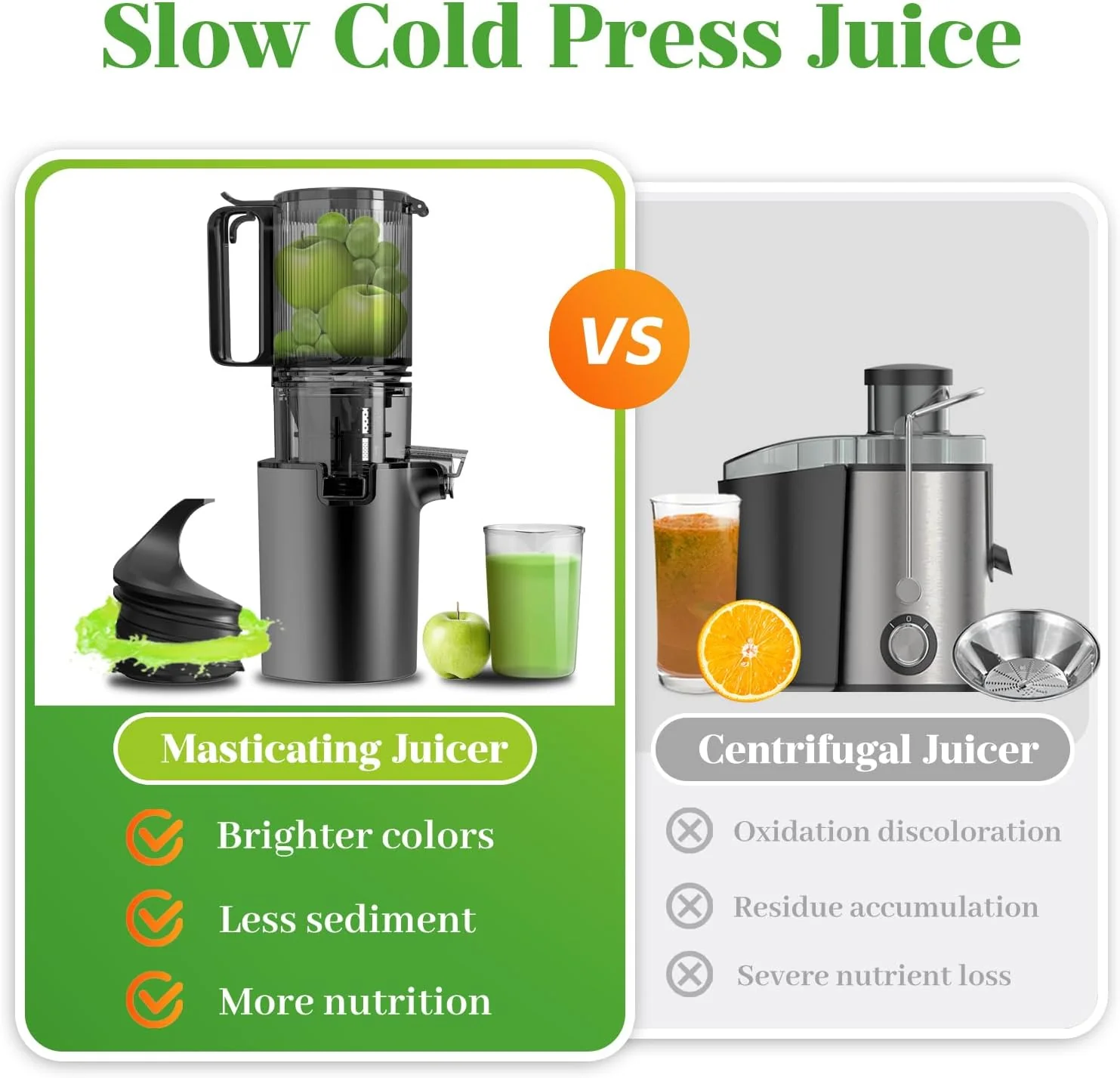 Cold Press Juicer, 4.1
