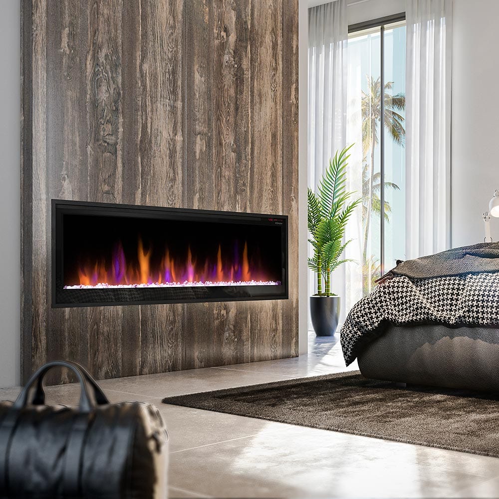 Dimplex 60-In Multi-Fire Slim Electric Fireplace No WiFi